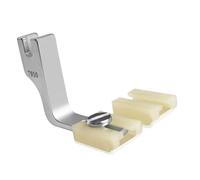 Pied fronceur portable pour machine à coudre industrielle - Pied presseur à clipser pour tige haute et basse