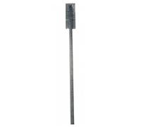 Renz Pied pour boîte aux lettres H.115 x l.3 x P.3 cm galvanisé gris