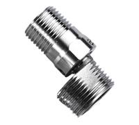 Pied incurvé coudé - Adaptateur rotatif de tête de douche | Adaptateur d'angle de robinet de douche réglable, pied de robinet en acier inoxydable à angle inoxydable incurvé réglable, composant