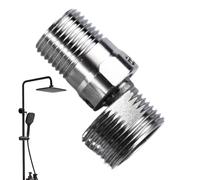 Pied Incurvé Incliné - Adaptateur De Robinet En Acier Inoxydable | Adaptateur De Couplage | Adapterr Du Coude De Douche | Connecteur De Plomberie Pour Les Accessoires De Tuyaux De Salle De Bain,