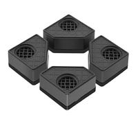 Pied Machine A Laver Coussinets Anti-Vibration for Machine à laver, tapis élévateur antidérapant silencieux, Support universel for Machine à laver, Support amortisseur de réfrigérateur, 4 pièces