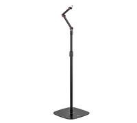 Maclean Pied de microphone MC-337 en métal, hauteur réglable 626-1694 mm, 1 kg max