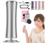 Pied, Mielle Glow Pied, Rape Pieds Électrique Avec 60 Tampons Glide, Ponceuse Pied pour Callosités Peaux Mortes Pieds Gercés, Vitesses Réglables, pour Femmes Hommes Pédicures (Argent)