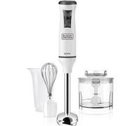 Pied mixeur Black+Decker BXHBA 600 W Blanc blanc brillant G