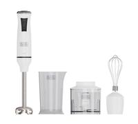 Black & Decker – Mixeur plongeant 750 W – 20 vitesses + Turbo – Hachoir 350 ml, Verre 500 ml