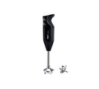 Bamix mixeur plongeant M160 ONE – couteau étoile inox, 160 W, 2 vitesses, Fabriqué en Suisse, Noir