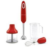 Pied mixeur Smeg Années 50 HBF03RDEU 700 W Rouge Blanc H