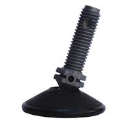 Pied niveleur Fortaps 55-32 - Réglable avec rotule - Noir