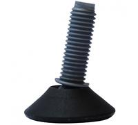 Pied niveleur Fortaps 58-32 M10 - Réglable - Noir