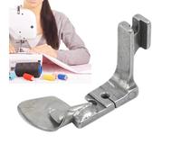 Pied ourleur incurvé pour machine à coudre - Pied à ourlet incurvé réutilisable pour machine à coudre - Pied presseur industriel robuste pour les amateurs de couture
