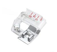 Pied ourleur réglable à tige basse de 5 à 20 mm de largeur - Guide de reliure en tissu pour couture et loisirs créatifs