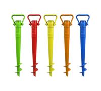 Pied Parasol 38 cm en plastique - Jaune