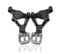 Pied Pedal Accessoires Moto pour X&-A&DV pour XADV750 2017 2018 2019 2020 Passagers Arrière Pliants Repose-Pieds Repose-Pieds Piquets Repos Pédales (Color : H)