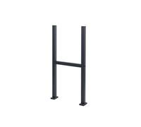 Mendler Pied pour boîte à Lettres HWC-K41 Acier galvanisé Anthracite