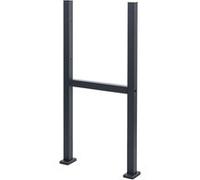 Pied pour boîte à lettres HWC-K41 acier galvanisé anthracite Anthracite G