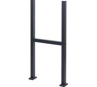 Pied pour boîte à lettres HWC-K41 acier galvanisé anthracite Anthracite