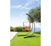 Pied pour chaise suspendue Noir 155 x 143 220 cm - Acier traité époxy Hespéride