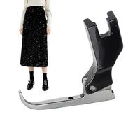 Pied pour machine à coudre - Pied d'imprimante pour tige basse, pied d'imprimante à paillettes - Pied d'imprimante roulé - Guide de liant - Pieds d'ourlet - Accessoires de machine à coudre pour robes