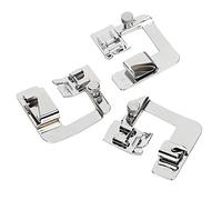 Pied pour ourlet roulé, 4/8, 6/8, 8/8, ourlet, accessoires pour machines à coudre brodées