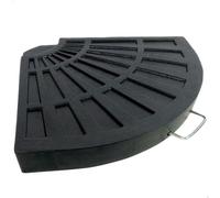 Pied pour parasol Aktive 47 x 4 x 64 cm Noir Aluminium Résine polyester
