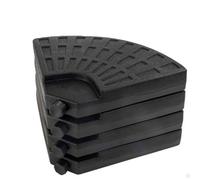 Pied pour parasol Aktive 48 x 7,5 x 48 cm plastique
