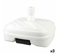 Pied pour parasol Aktive 56 x 40 x 56 cm Blanc Plastique (3 pièces)