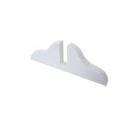 Pied pour paravent pied pour cloison de séparation blanc lot de 3