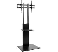 Pied pour TV - SPEAKA PROFESSIONAL - SP-TVS-500 - Réglable en hauteur 94 cm - Support sur pied - Incliné