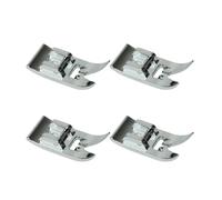 Pied presseur à coudre avec fonction de couture droite en zigzag pour pièces de machine à coudre domestique 4 pièces de pied multifonction