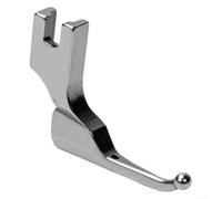 Pied presseur à paillettes compatible avec machine à coudre pour robes de mariée avec construction en acier et sans taraudage pour la manipulation professionnelle du tissu (bouche longue)