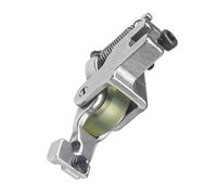 Pied presseur à rouleau plat réglable en hauteur pour fermetures éclair invisibles pour chemises, rideaux, literie, tissu, couture, machine à coudre