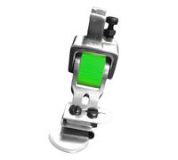 Pied Presseur À Roulette pour Machine À Coudre, Pied Presseur Ourlet Roulé Ajustable, Accessoires pour Surfiler Coudre à l'Aveugle Travail du Cuir, Rassembler Accessoires Artisanat Tissés Domestique