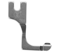 Pied Presseur de Couture Réglable T69 pour Machine à Coudre | Acier Inoxydable Argenté, Remplacement Rapide, pour Tricot, Quilting, Patchwork et Broderie