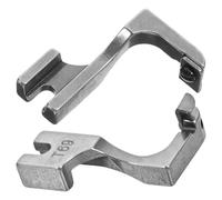 Pied presseur de fermeture éclair pour machine à coudre, acier, lot de 2, ensemble de pieds pour machine à coudre, compatible Brother et Singer, pour informatisée