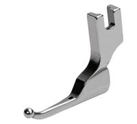 Pied presseur de perles, fixation pour machine à coudre, design anti-boucles, fonction de taraudage sans perles, universel, pour robes de soirée, tissus tendance, 3,4 x 3 x 0,6 cm, argenté