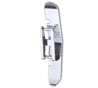 Pied presseur fin pour fermeture éclair 4125657-45 compatible avec Husqvarna Viking groupe 1-8 et modèles D Métal fin