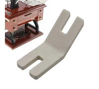 Pied presseur multifonction pour ourlet roulé - 5,5 x 2,2 x 0,4 cm - Pied presseur multifonction pour couettes pour personnes âgées, chapellerie