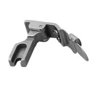 Pied presseur ourleur courbé P351 pour couture industrielle | Design incurvé pour une alimentation en douceur, idéal pour les colliers arrière, collage précis des coutures