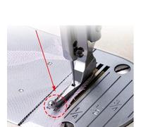 Pied presseur pour machine à coudre pour tissus perlés et paillettes avec technologie avancée de pressage des perles pour une couture précise sur les robes de mariage et de soirée (bouche longue)