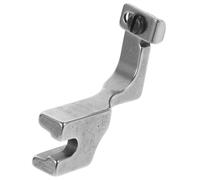 Pied Presseur pour Machine à Coudre T69 à Fermeture Éclair Réglable | Acier Inoxydable Argenté, Surface Lisse et Bords Arrondis, pour Quilting, Broderie et Travaux DIY