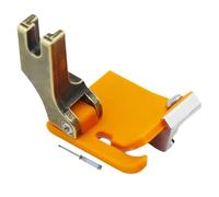 Pied presseur réglable pour machine à coudre industrielle T9-S en plastique avec tournevis, réglage de la jambe de pantalon, adapté pour les ourlets et les sangles dans le col du dos.