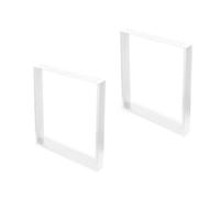 - Pieds rectangulaires pour table Square blanc