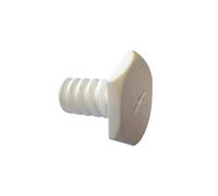 PIED RÉGLABLE D17,7X37,5 BLANC C00506981 pour Congélateur BAUKNECHT, HOTPOINT A