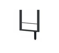 Pied réglable pour étagères YouK - en acier noir - 150 mm KESSEBÖHMER