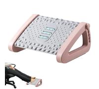 Pied Reste - Rendez-vous sous bureau | 6 hauteurs Repos de pied réglable | Pieds Tabouret sous bureau avec antidérapante | Tabouret de pied incliné ergonomique avec texture de massage et maiso