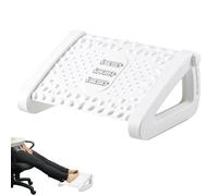 Pied Reste - Rendez-vous sous bureau | 6 hauteurs Repos de pied réglable | Pieds Tabouret sous bureau avec antidérapante | Tabouret de pied incliné ergonomique avec texture de massage et maiso