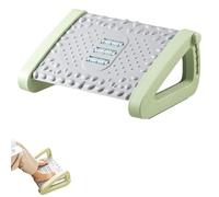 Pied Reste - Rendez-vous sous bureau | 6 hauteurs Repos de pied réglable | Pieds Tabouret sous bureau avec antidérapante | Tabouret de pied incliné ergonomique avec texture de massage et maiso