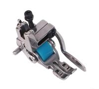 Pied roulant en métal réglable pour machines T5 | Fonction 5 en 1, guide des bords intégré, pour modèles t5, argent ou bleu, améliore les résultats de couture