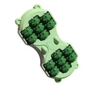 Pied roulant - rouleau à deux pieds pour massage, outil d'exercice portable avec fonction de relaxation, masseur des pieds pour voyager, yoga, chambre à coucher, lieu de travail, 11,5x5,43x1,97 pouces