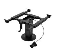 Pied Table Camping Car, Pied de Table Reglable, avec Vérin à Gaz, Réglable en Hauteur et Amovible, pour Bateau, Yacht
